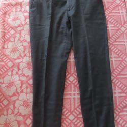 Polo Ralph Lauren Italy black Flannel Weight Wool Trousers 36 (37x30.5)
