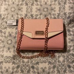Guess “Pink Nora” Wallet on a string