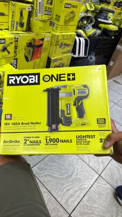 Ryobi 18V ONE+ 18GA Brad Nailer
