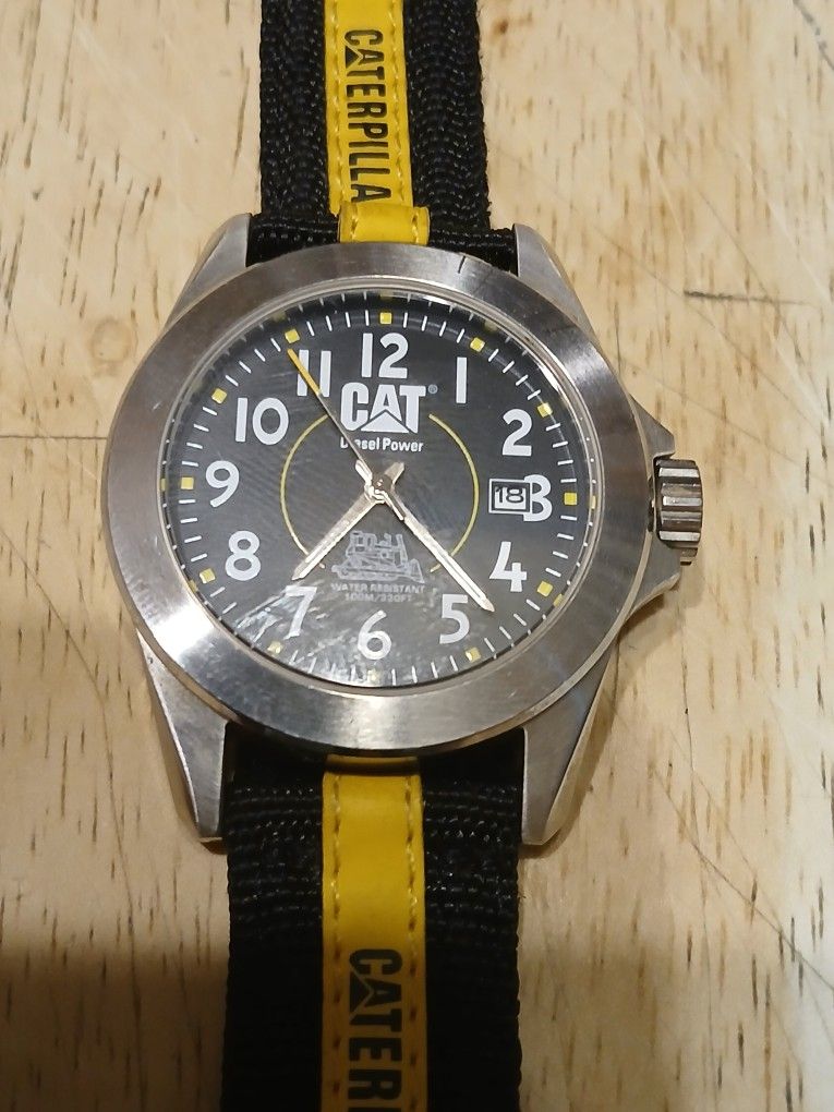 Authentic Caterpillar Watch Ua141 With Brand New Battery $70