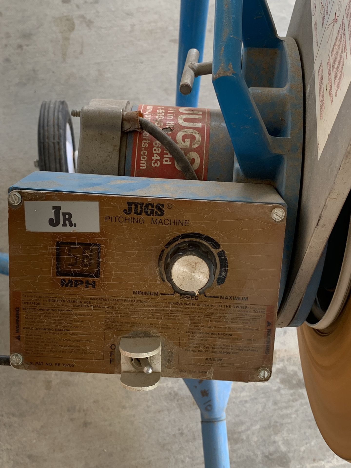 Jugs Jr. Softball pitching machine for Sale in Riverside, CA OfferUp