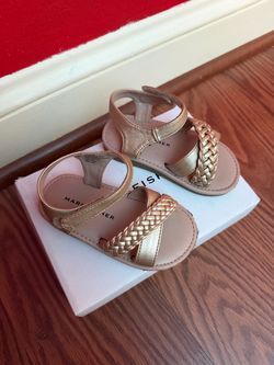 Marc Fisher Toddler Size 7C Rose Gold Sandals