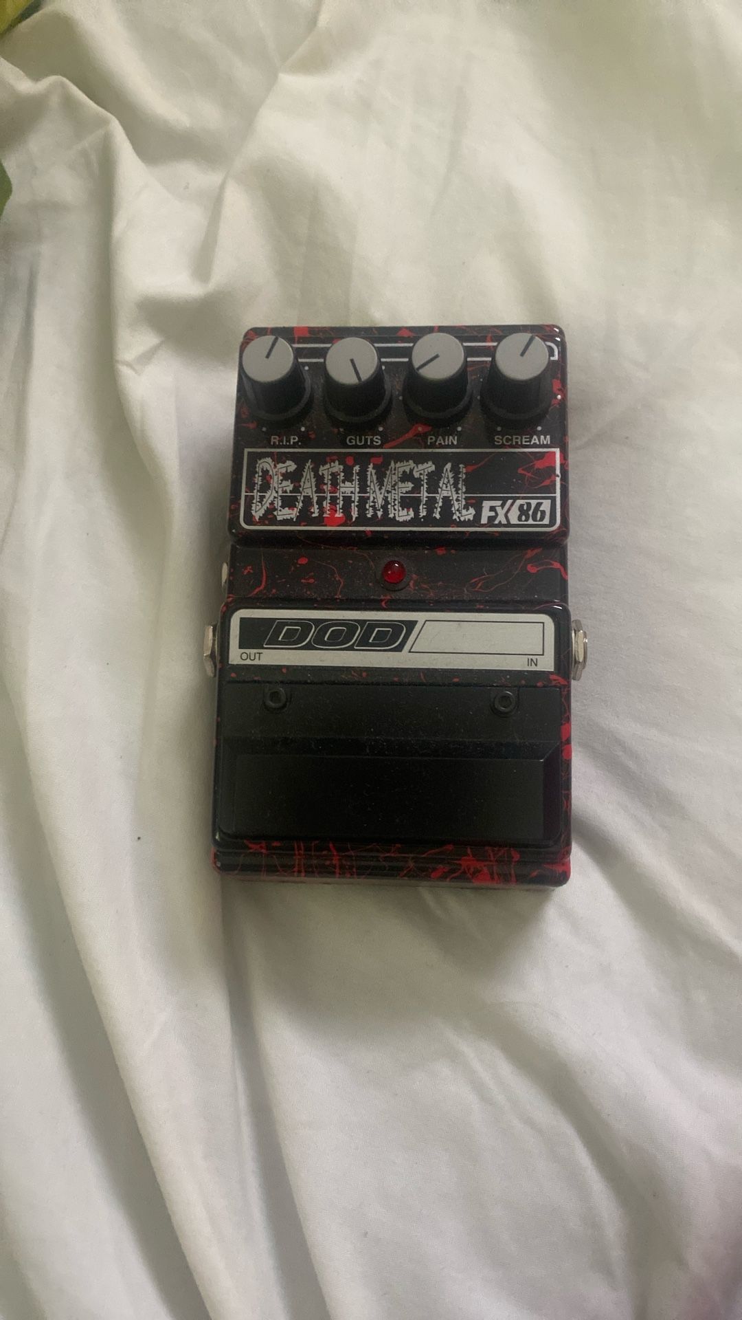 Death Metal Fx 86 Guitar Pedal