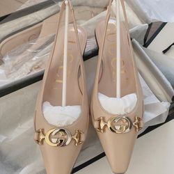  New- Gucci Flat ( Size 35.5，36）