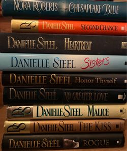 9 - HB read  8 Danielle Steel and one Robert’s