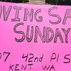 Day 2 Moving Sale