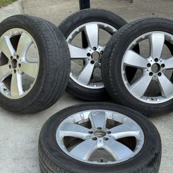 19” Original Mercedes Benz Tires And Rims