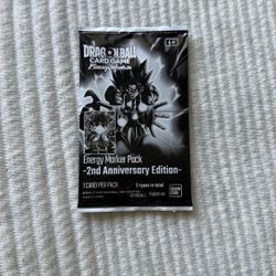 Bandai Dragon Ball Super Fusion World Energy Marker Pack 2nd Anniversary Edition