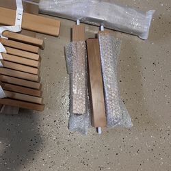 Mattress support slats and supports