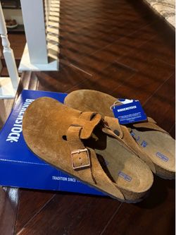 Mink color birkenstocks