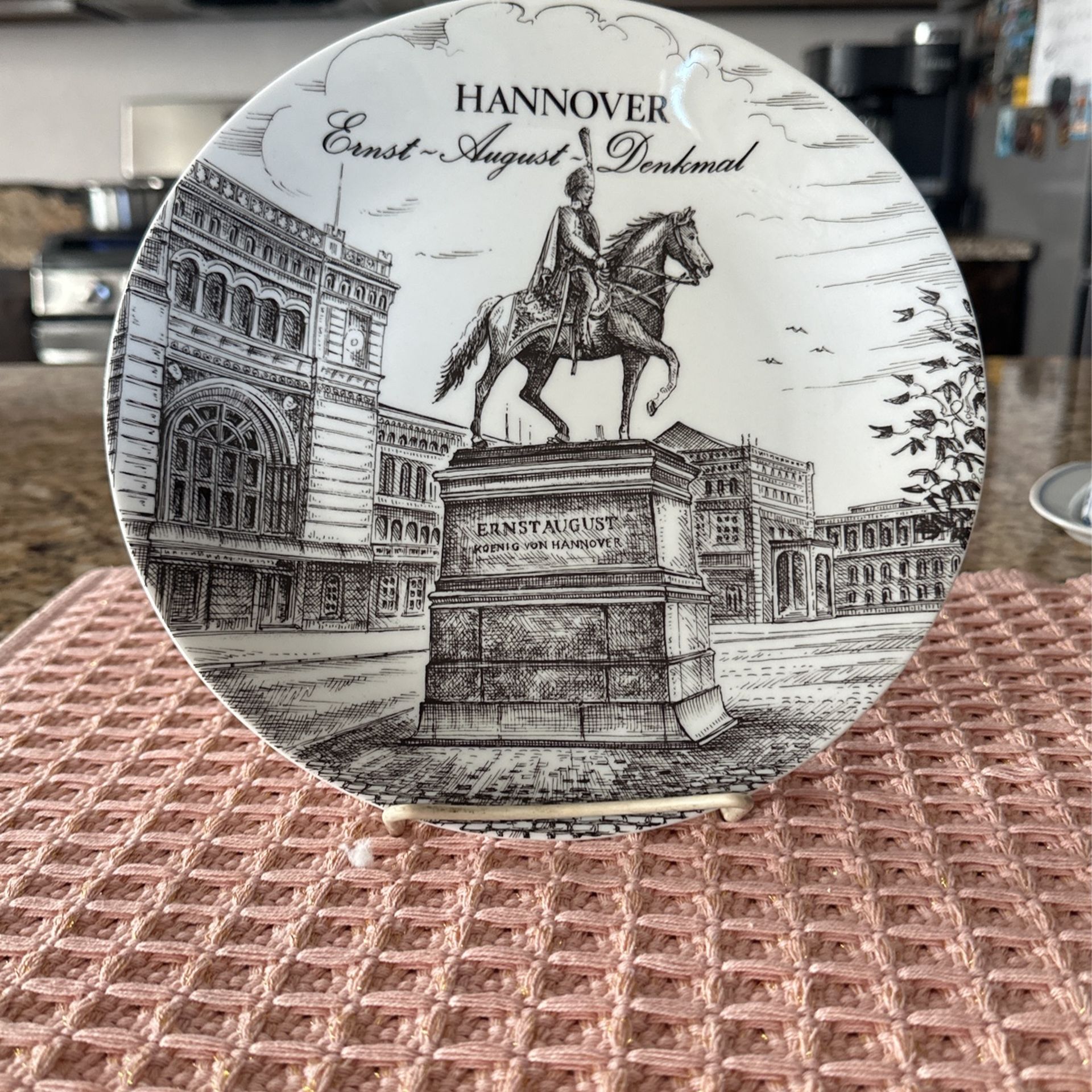 German Collectors Plate - KPM Handcrafted