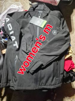 Dark black jacket, new never worn,  women's m size , $65 firm seagoville tx