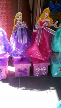 Princess center pieces