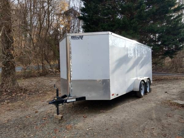 Enclosed trailer 7x16