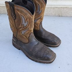 Size 10.5ee Ariat Work Boots Steel Toe