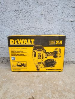 Dewalt 15° Coil Roofing Nailer Brushless XR Kit 20v