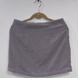 Lulu's Ribbed Pencil Skirt - Soft Taupe