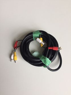 For your television! Package: HDMI cable and regular 3 color cable - to mostly efficient connecting your TV to multiple devices. Barely used. Like ne