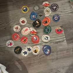NHL Team Pogs