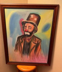 Vintage Clown Portrait