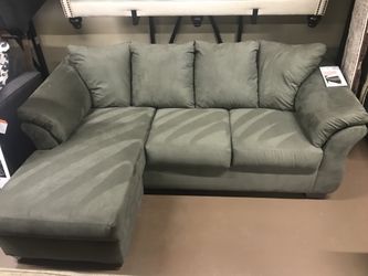 Sofa chaise comes in 8 colors