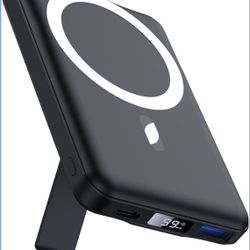 Mag-Safe Wireless Portable Charger, 10000mAh Magnetic Power Bank