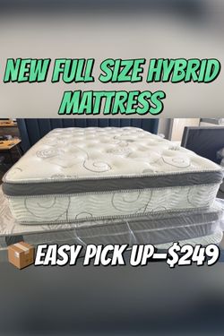 New Full Size Hybrid Mattress
