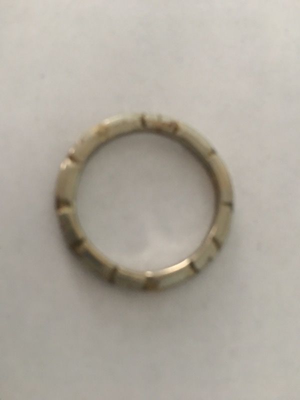 Platinum wedding band