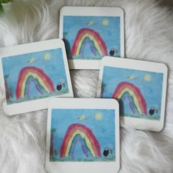 Rainbow Coasters