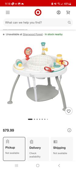 Smart Steps Hop N' Discover 3-in-1 Baby Activity Center with Layered Learning Toys $60