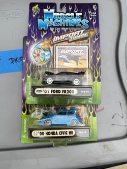 Muscle machines -civics and ford