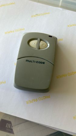 Programmable Garage Remote