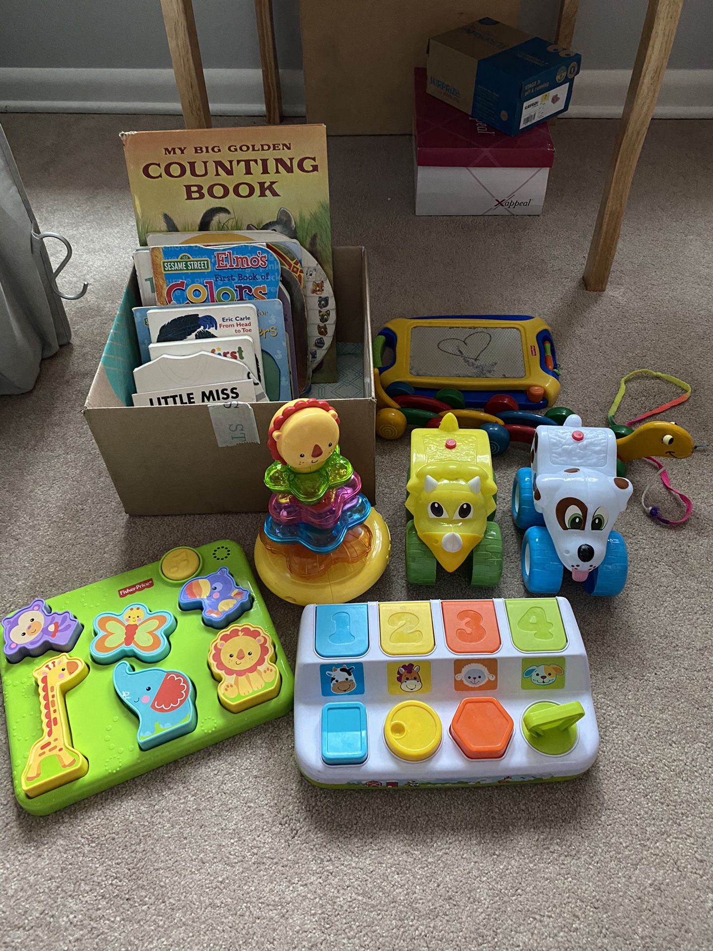 Toy Lot, Books and Toys