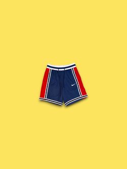 Nike DNA+ Dri-Fit Basketball Shorts Blue Red CV1897-410 Mens Small