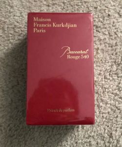 Baccarat perfume never used