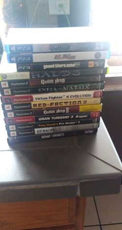 PS2-PS3 And PS4 Games