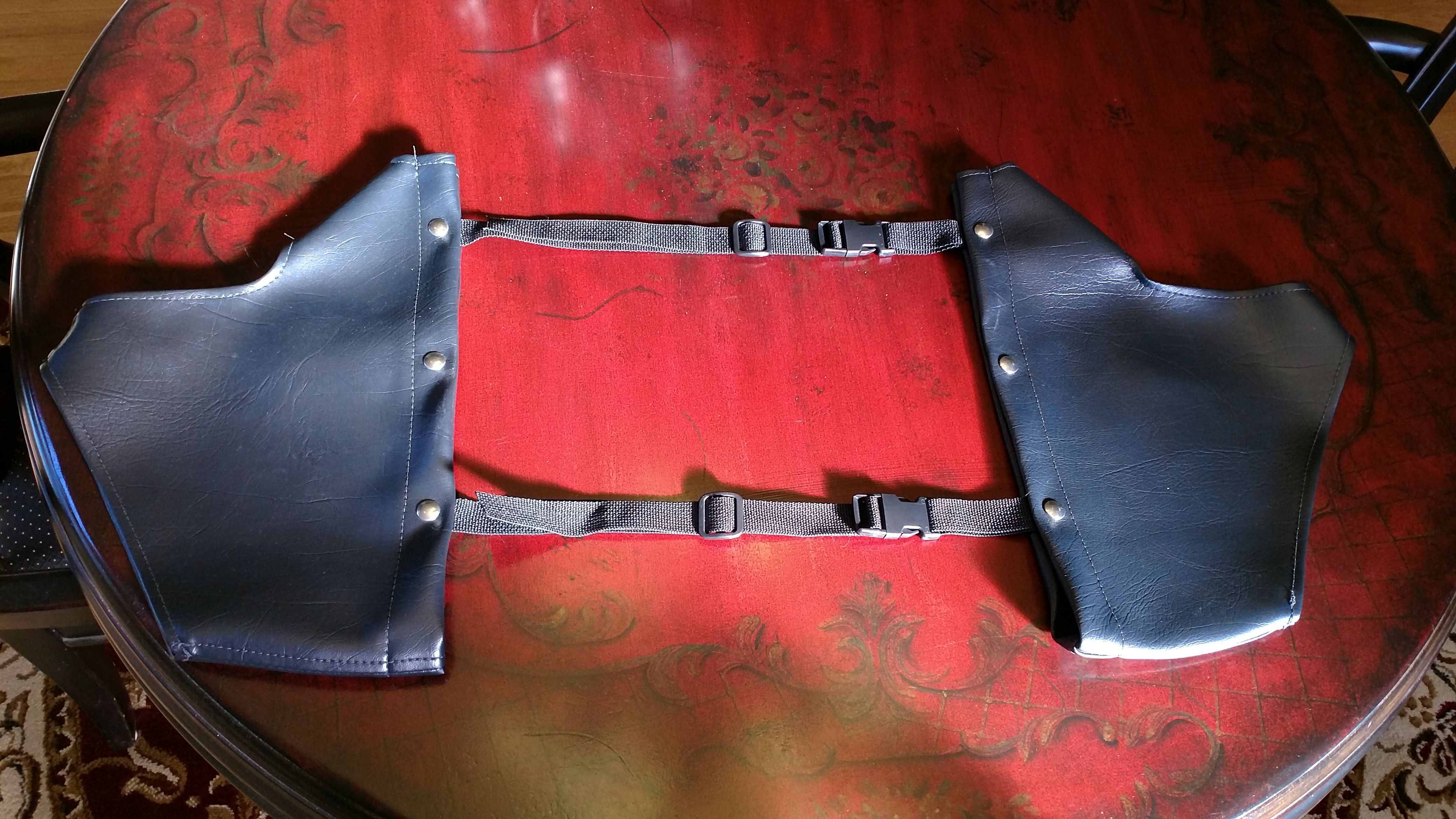 Harley Davidson mustache engine guard soft lowers