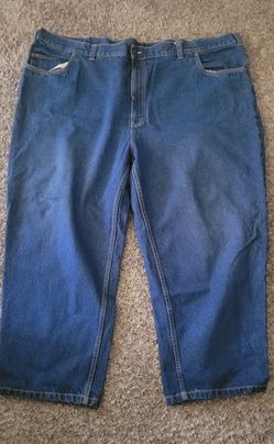Big And Tall Men's Harborbay Jeans Size 52 Length 28