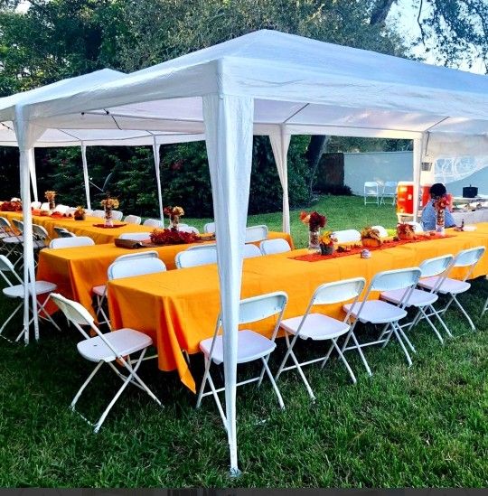 10x30 Party Tent, Heavy Duty Outdoor Tents for Parties, Wedding, Event, Large Canopy Tent with Walls, White Big Party Tents for Backyard, Garden, Wate