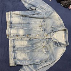 Fear Of God Jean Jacket Size Xl 