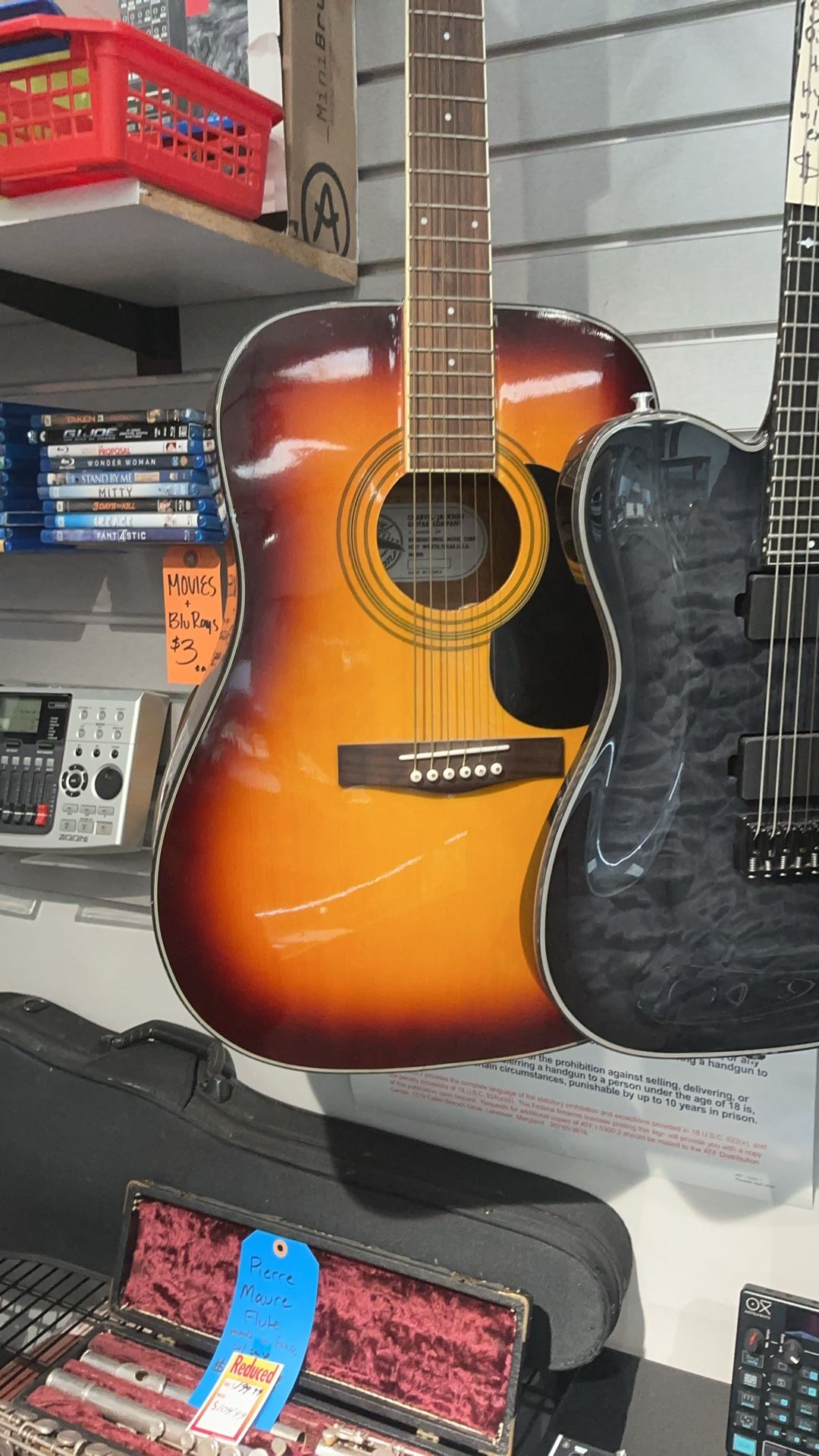 Charvel Jackson six string acoustic guitar