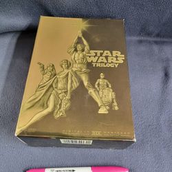Star Wars Trilogy EPISODES IV, V, VI. WITH BONUS MATERIAL  4 DVD Set