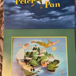 Walt Disney’s PETER PAN – Exclusive Commemorative Lithograph (Disney Store) 