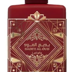 Lataffa Badee Al Oud  Unisex Perfume 3.4oz 