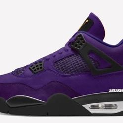 Jordan 4 Lakers