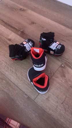 Adidas Kids High-Top Sneakers