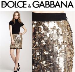D&G sequin skirt