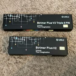 Lianli Strimer V2 24 Pin And x3 8pin RGB PSU Extension Cables 