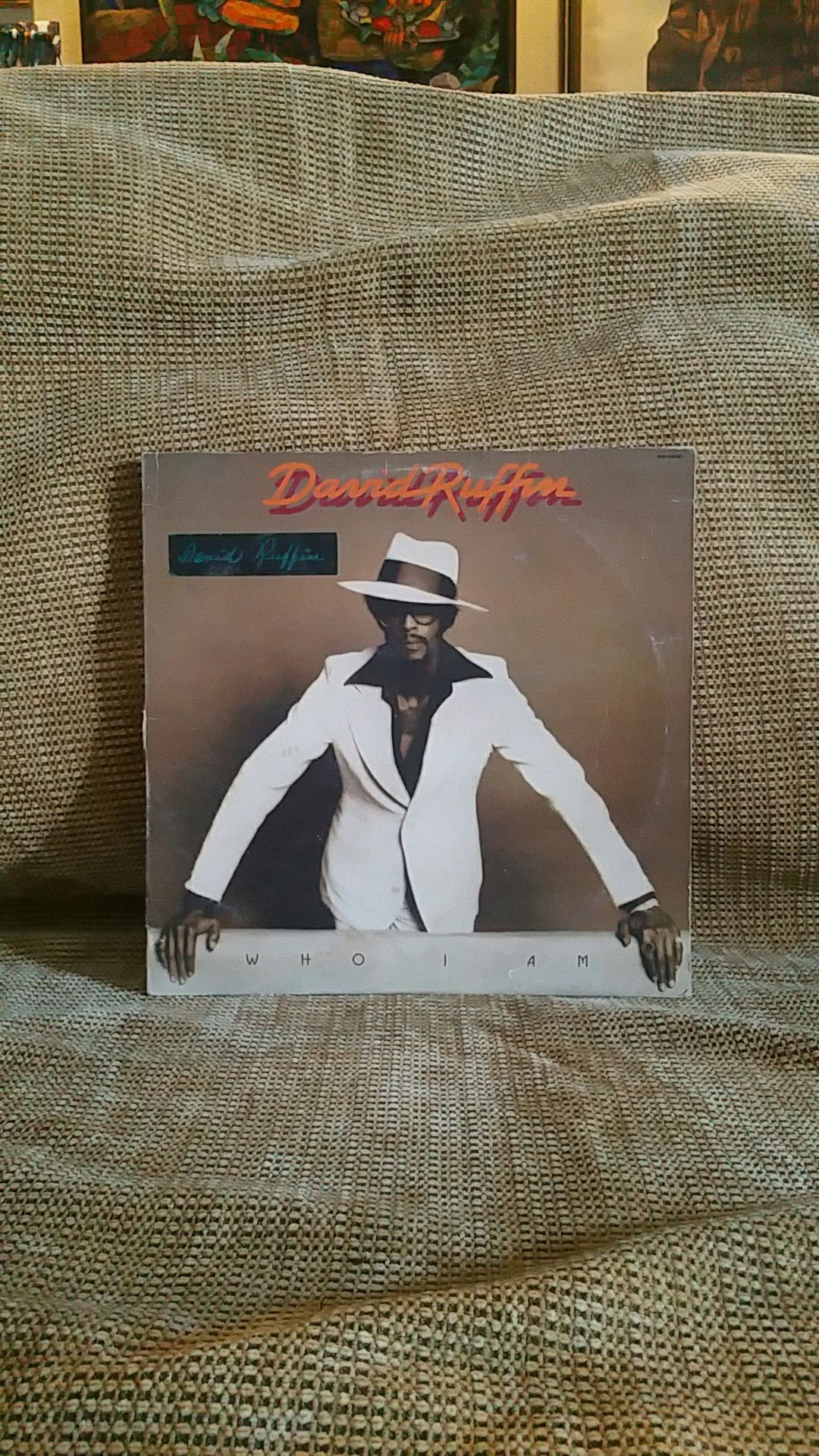 David Ruffin "Who I Am." Vinyl record Funk / soul