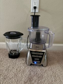 Oster glass blender and food processor